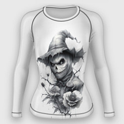 Рашгард женский Eerie Scarecrow, цвет: 3D-принт