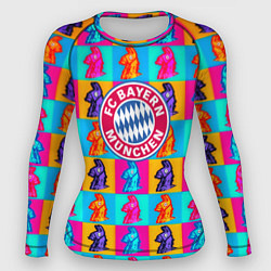 Рашгард женский Fortnite x Bayern, цвет: 3D-принт