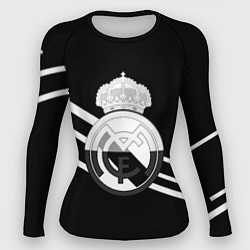 Женский рашгард Реал Мадрид полосы текстура линии