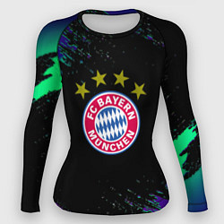 Женский рашгард Бавария Мюнхен краски текстура