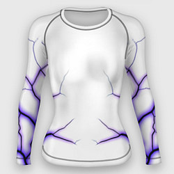 Женский рашгард Color white purple