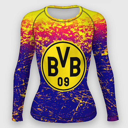 Женский рашгард Borussia краски / 3D-принт – фото 1