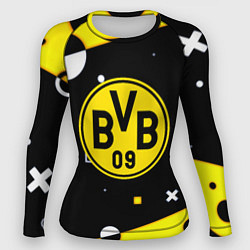 Женский рашгард Borussia геометрия текстура