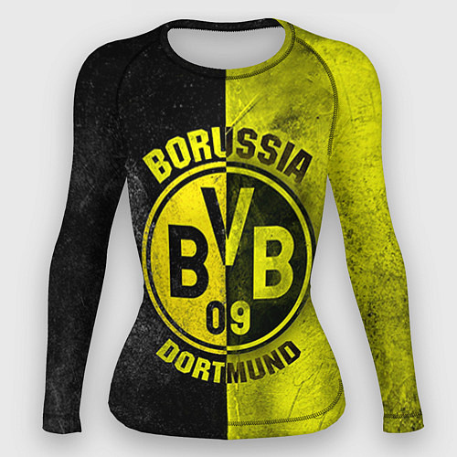 Женский рашгард Borussia Dortmund / 3D-принт – фото 1
