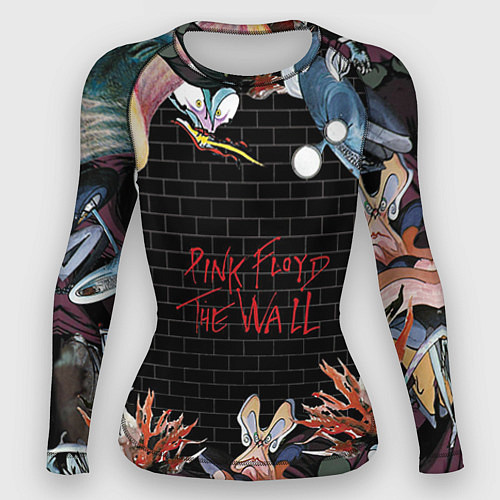 Женский рашгард Pink Floyd: The Wall / 3D-принт – фото 1