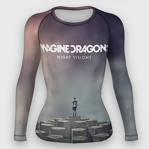 Женский рашгард Imagine Dragons: Night Visions / 3D-принт – фото 1