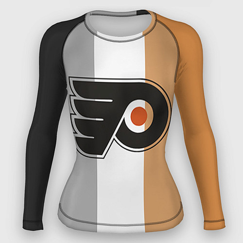 Женский рашгард Philadelphia Flyers / 3D-принт – фото 1