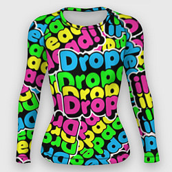 Женский рашгард Drop Dead: Acid Pattern