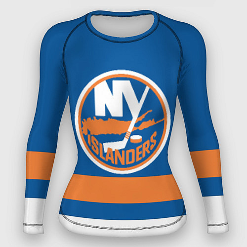 Женский рашгард New York Islanders / 3D-принт – фото 1