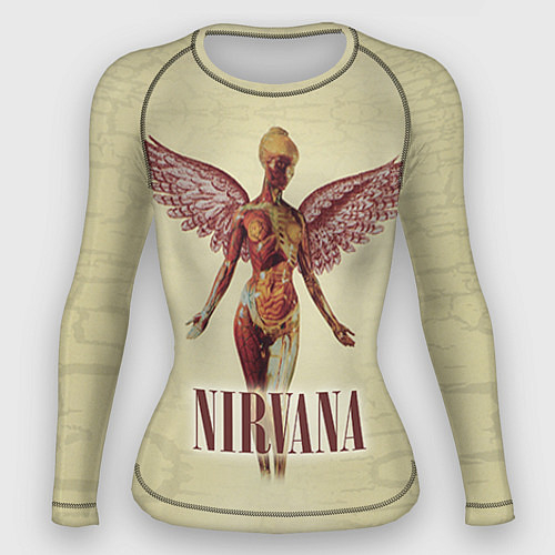 Женский рашгард Nirvana Angel / 3D-принт – фото 1