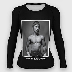 Рашгард женский Manny Pacquiao: Photo, цвет: 3D-принт