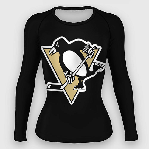 Женский рашгард Pittsburgh Penguins: Malkin / 3D-принт – фото 1