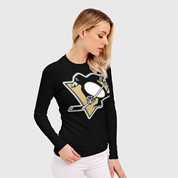 Рашгард женский Pittsburgh Penguins: Malkin, цвет: 3D-принт — фото 2