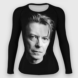 Рашгард женский David Bowie: Black Face, цвет: 3D-принт