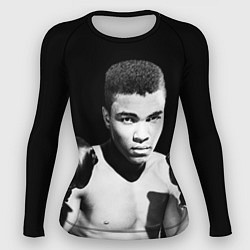 Рашгард женский Muhammad Ali, цвет: 3D-принт