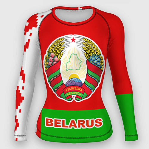 Женский рашгард Belarus Patriot / 3D-принт – фото 1