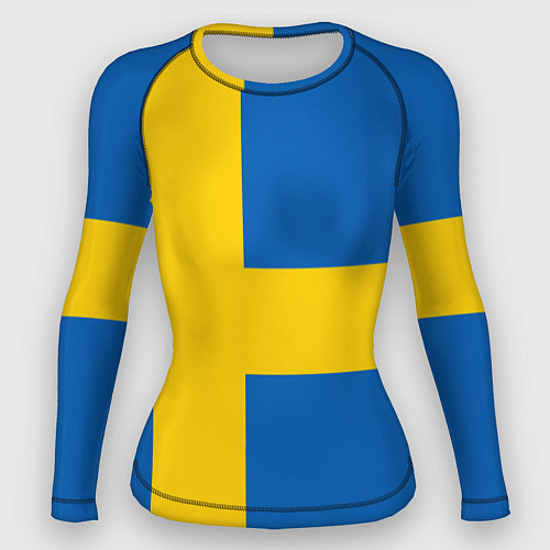 Женский рашгард Швеция / 3D-принт – фото 1