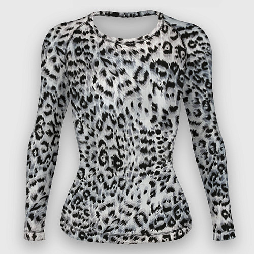 Женский рашгард White Jaguar / 3D-принт – фото 1