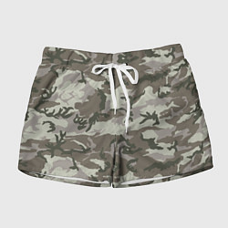 Женские шорты Камуфляж лесной летний