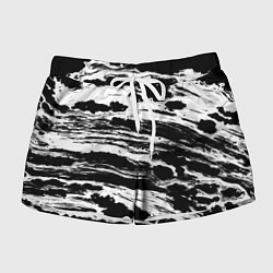 Женские шорты Gray color abstract