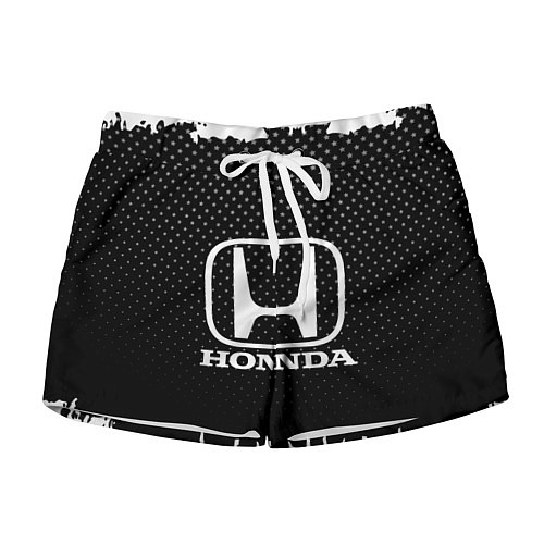 Женские шорты Honda: Black Side / 3D-принт – фото 1