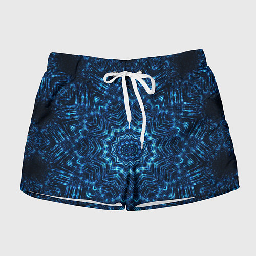 Женские шорты Космическая мандала / 3D-принт – фото 1