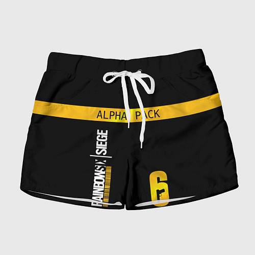 Женские шорты Rainbow Six Siege: Alpha Pack / 3D-принт – фото 1
