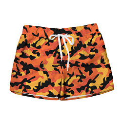 Женские шорты Fashion Orange Camo