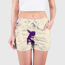 Шорты женские Бездомный Бог, цвет: 3D-принт — фото 2