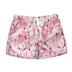 Женские шорты Розовый фламинго