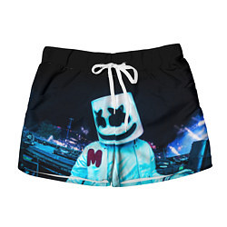 Шорты женские MARSHMELLO, цвет: 3D-принт