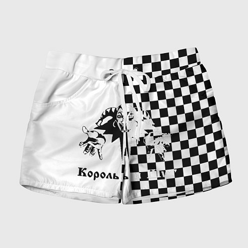 Женские шорты Король и Шут / 3D-принт – фото 1
