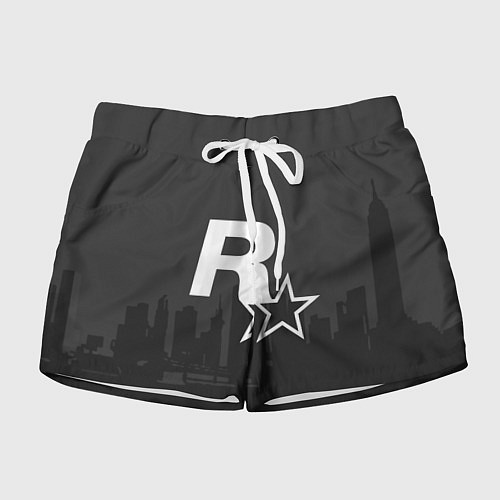 Женские шорты ROCKSTAR / 3D-принт – фото 1