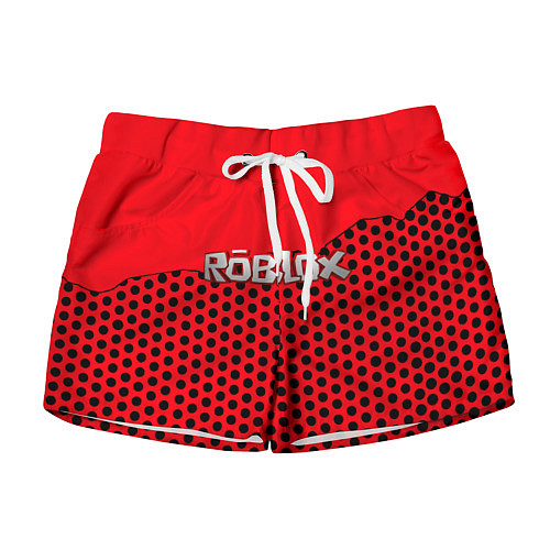 Женские шорты Roblox Red / 3D-принт – фото 1