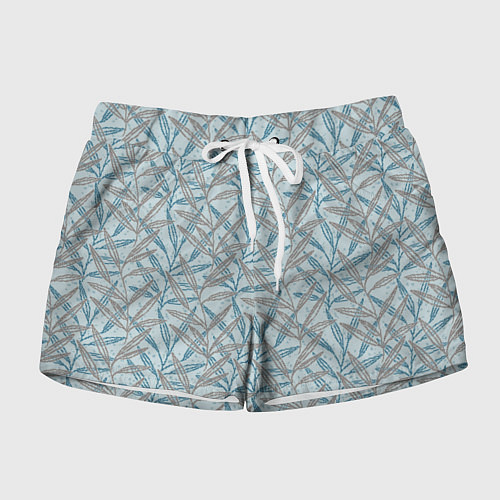 Женские шорты Листья / 3D-принт – фото 1