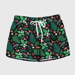 Женские шорты Forest leaves