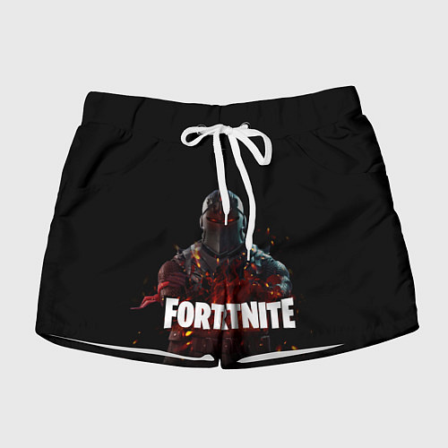 Женские шорты Fortnite Black Knight / 3D-принт – фото 1