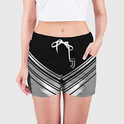 Шорты женские JUVENTUS, цвет: 3D-принт — фото 2