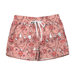 Женские шорты Свиньи