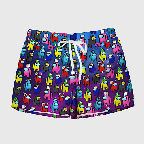 Женские шорты AMONG US / 3D-принт – фото 1