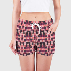 Шорты женские PUZZLES, цвет: 3D-принт — фото 2