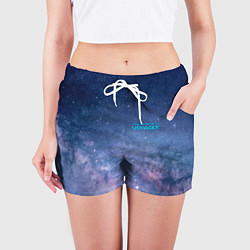 Шорты женские Услышь мой вой уже, это Voyager, цвет: 3D-принт — фото 2