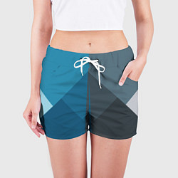 Шорты женские Геометрия, цвет: 3D-принт — фото 2