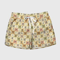 Женские шорты Музыкант