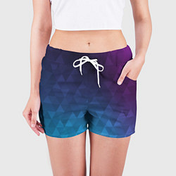 Шорты женские BASTERIA, цвет: 3D-принт — фото 2