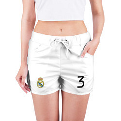 Шорты женские Р Карлос шорты Реала, цвет: 3D-принт — фото 2