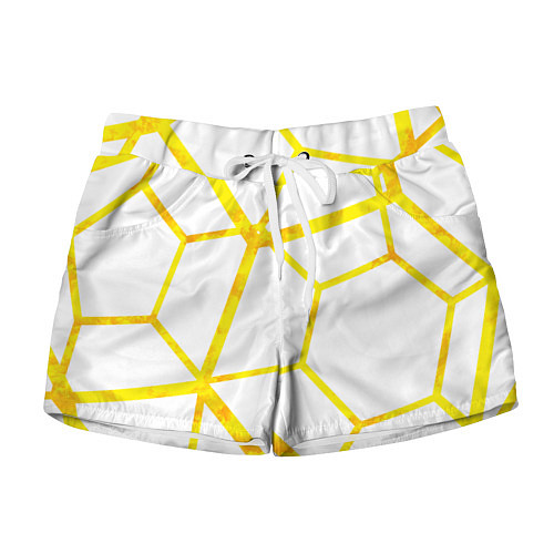 Женские шорты Hexagon / 3D-принт – фото 1
