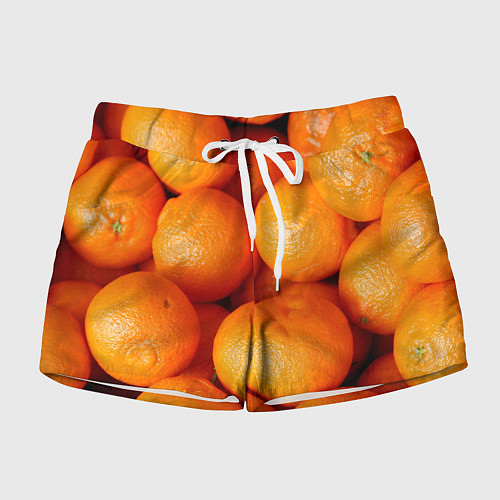 Женские шорты Мандаринчик чик / 3D-принт – фото 1
