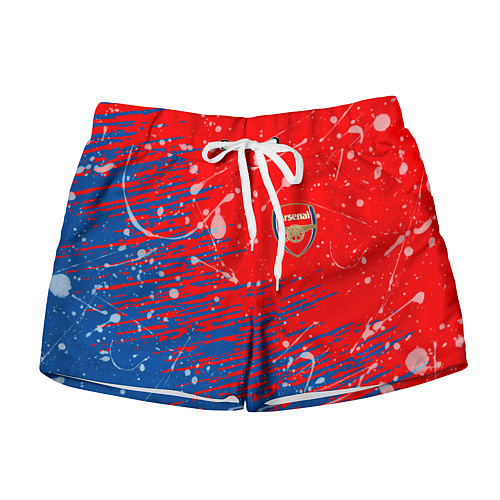 Женские шорты Arsenal: Фирменные цвета / 3D-принт – фото 1