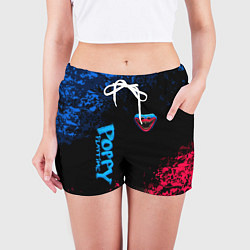 Шорты женские Poppy Playtime, цвет: 3D-принт — фото 2